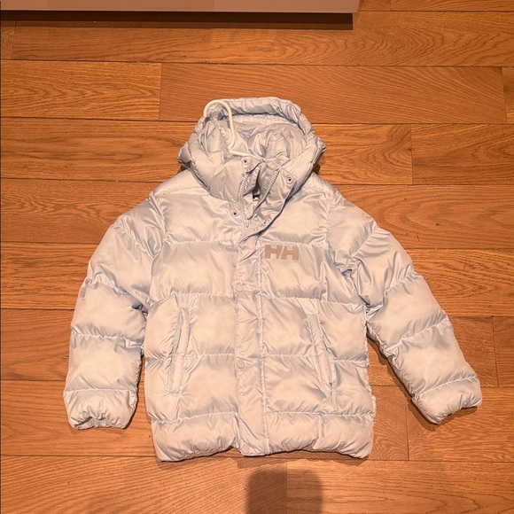 Helly Hansen Kids Sky Blue Puffer Coat - Picture 1 of 6